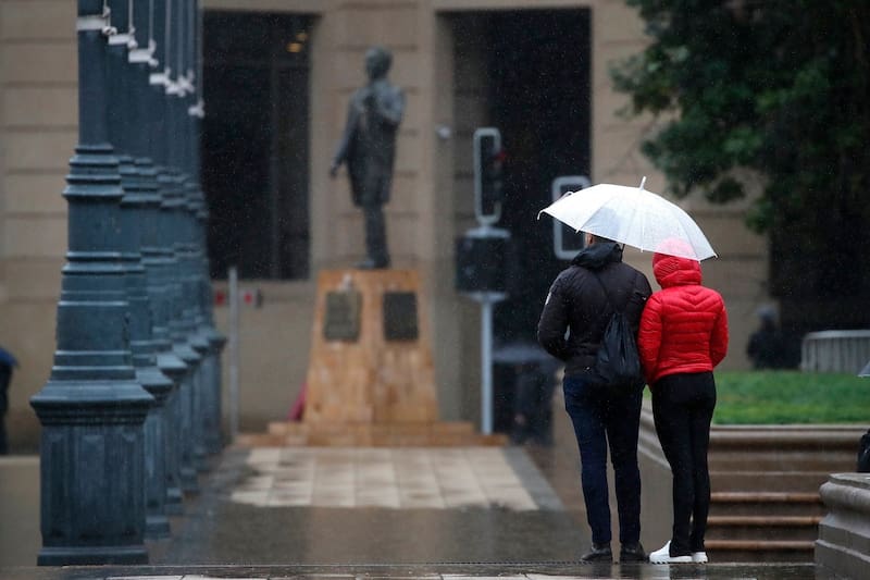 ¿Cuándo volvería a llover en la capital?