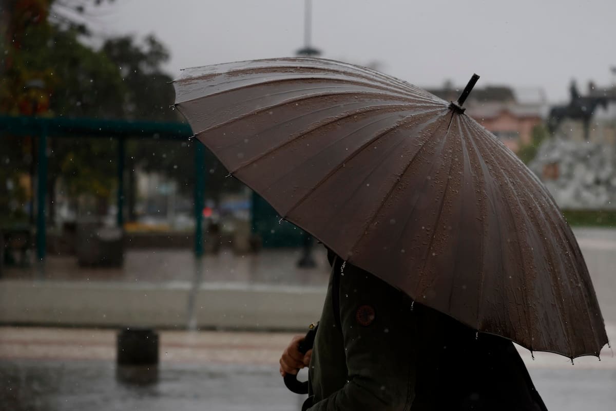 Esta semana hubo dos jornadas con precipitaciones en la capital.