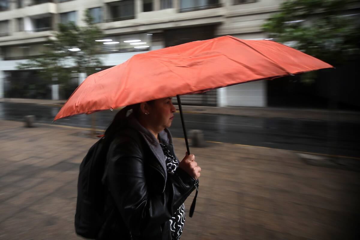 Abril cerrará con precipitaciones en la capital.