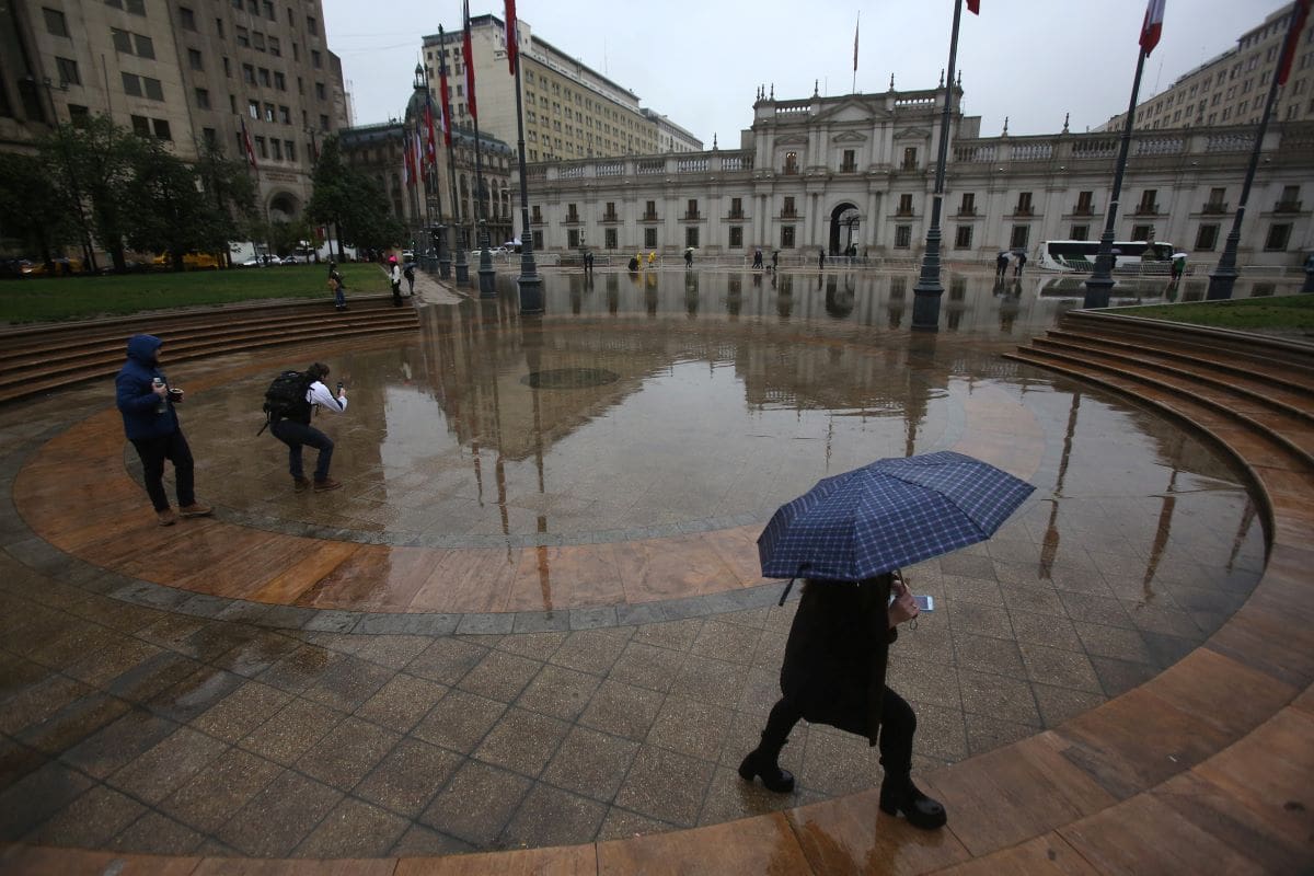 La precipitaciones llegarían este martes a la capital y se extenderían hasta la tarde del jueves. Foto: ATON.