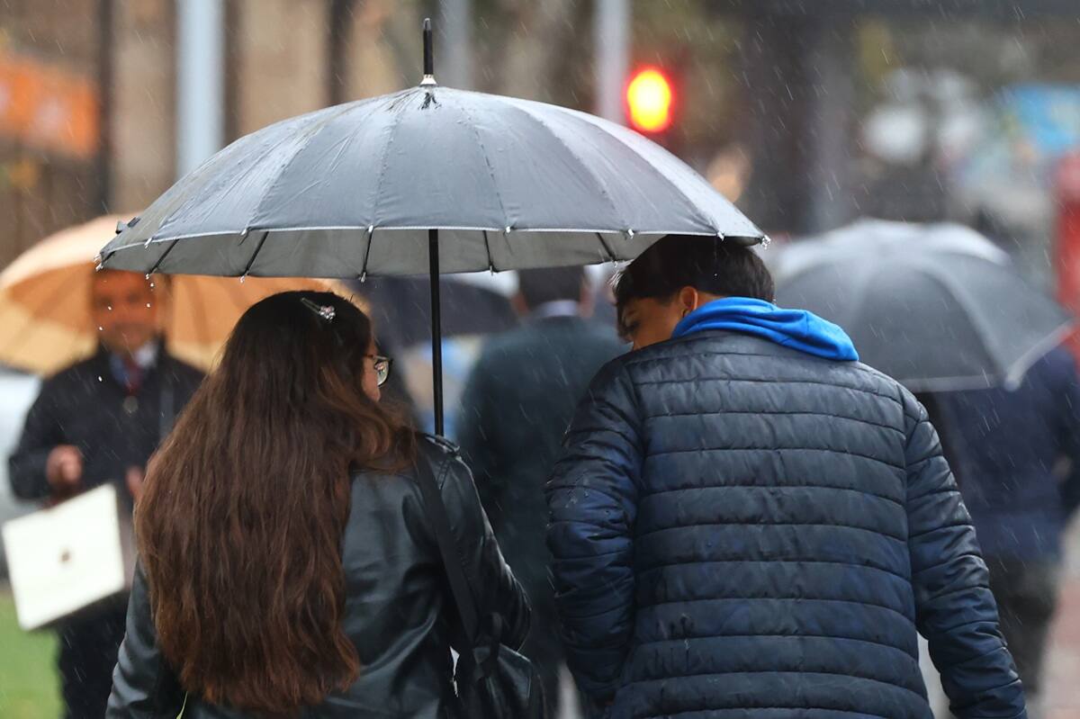 Se esperan precipitaciones durante gran parte del día.
