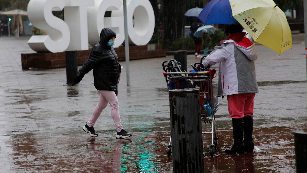 Confirmado: Vuelve la lluvia a Santiago en estas comunas