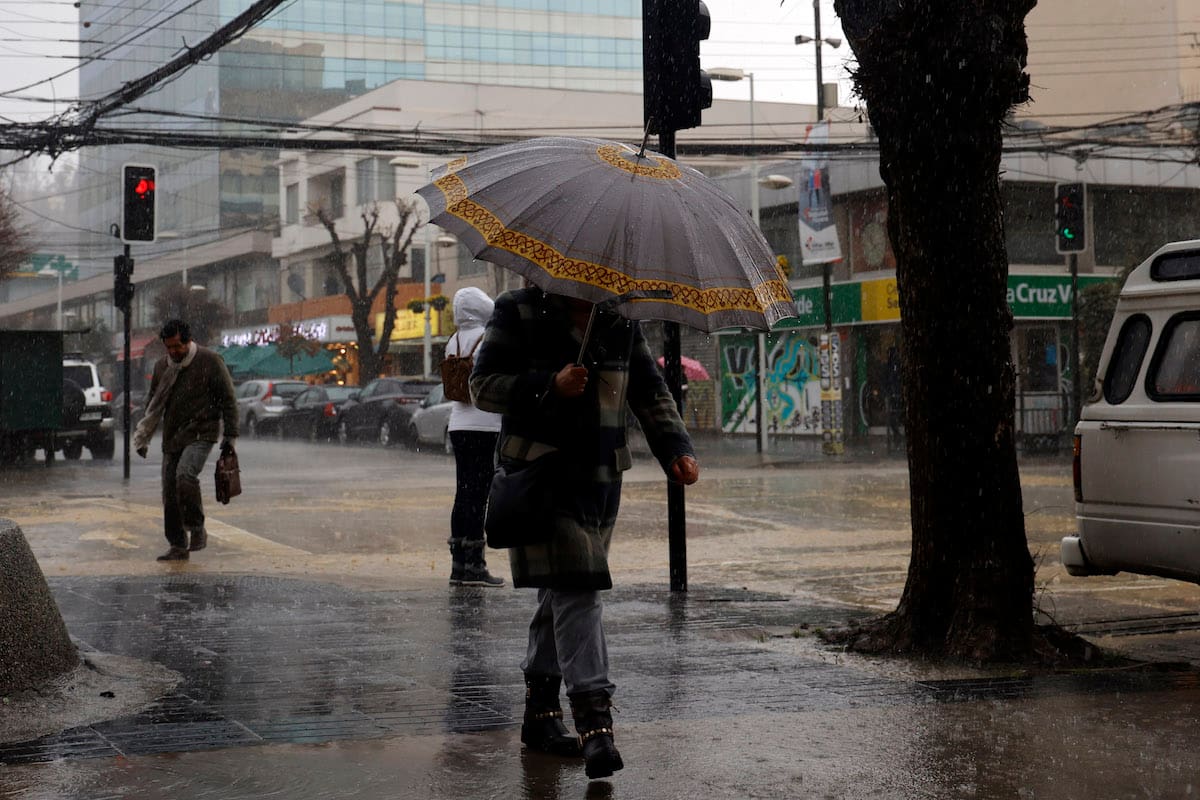 Viña del Mar y Valparaíso recibirán intensas precipitaciones los próximos tres días.