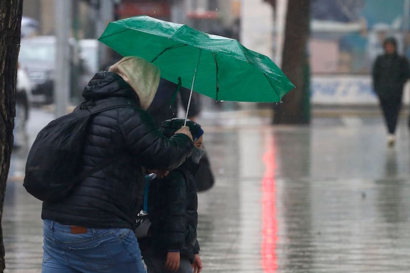 intensas se esperan en la zona central.