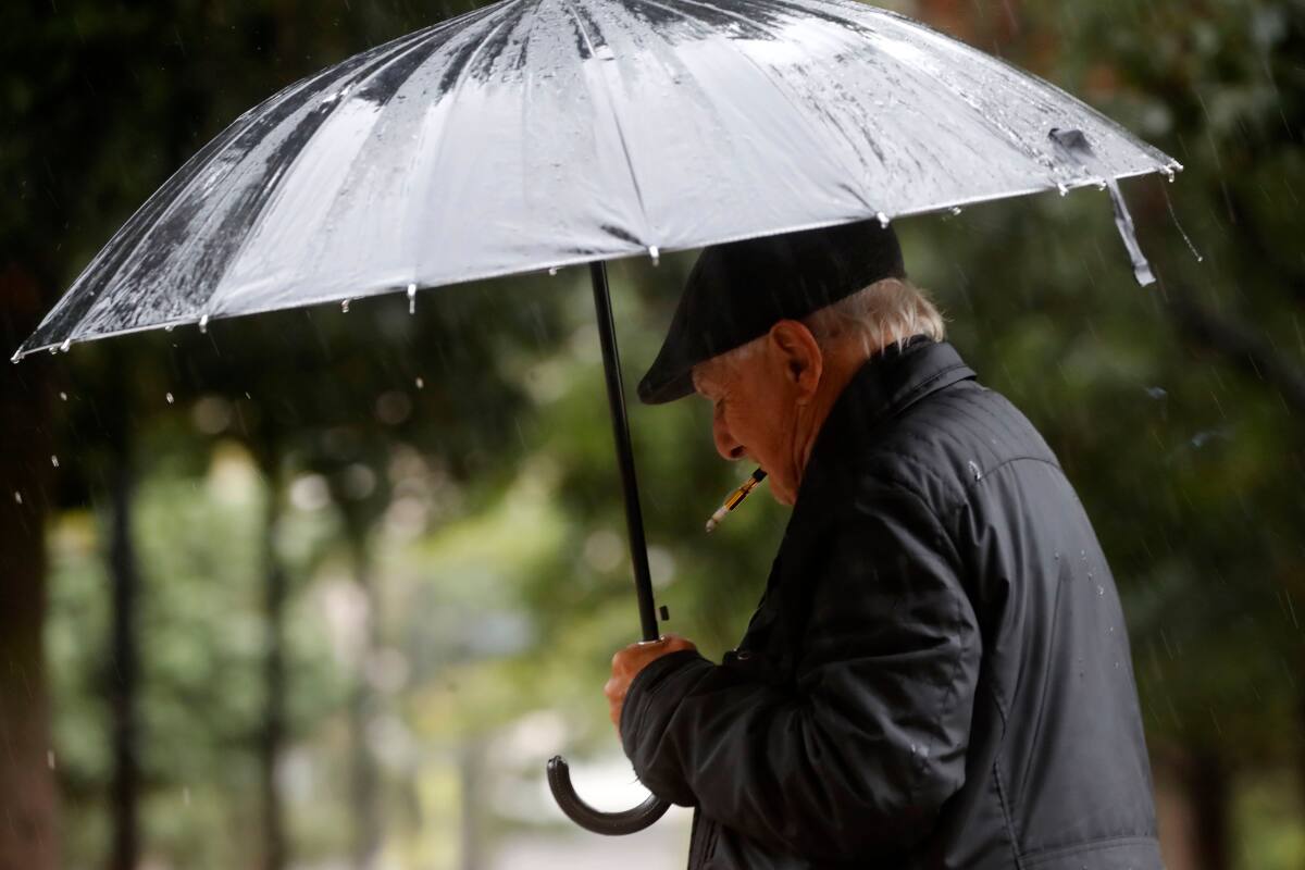 Se esperan precipitaciones principalmente en la zona sur del país.