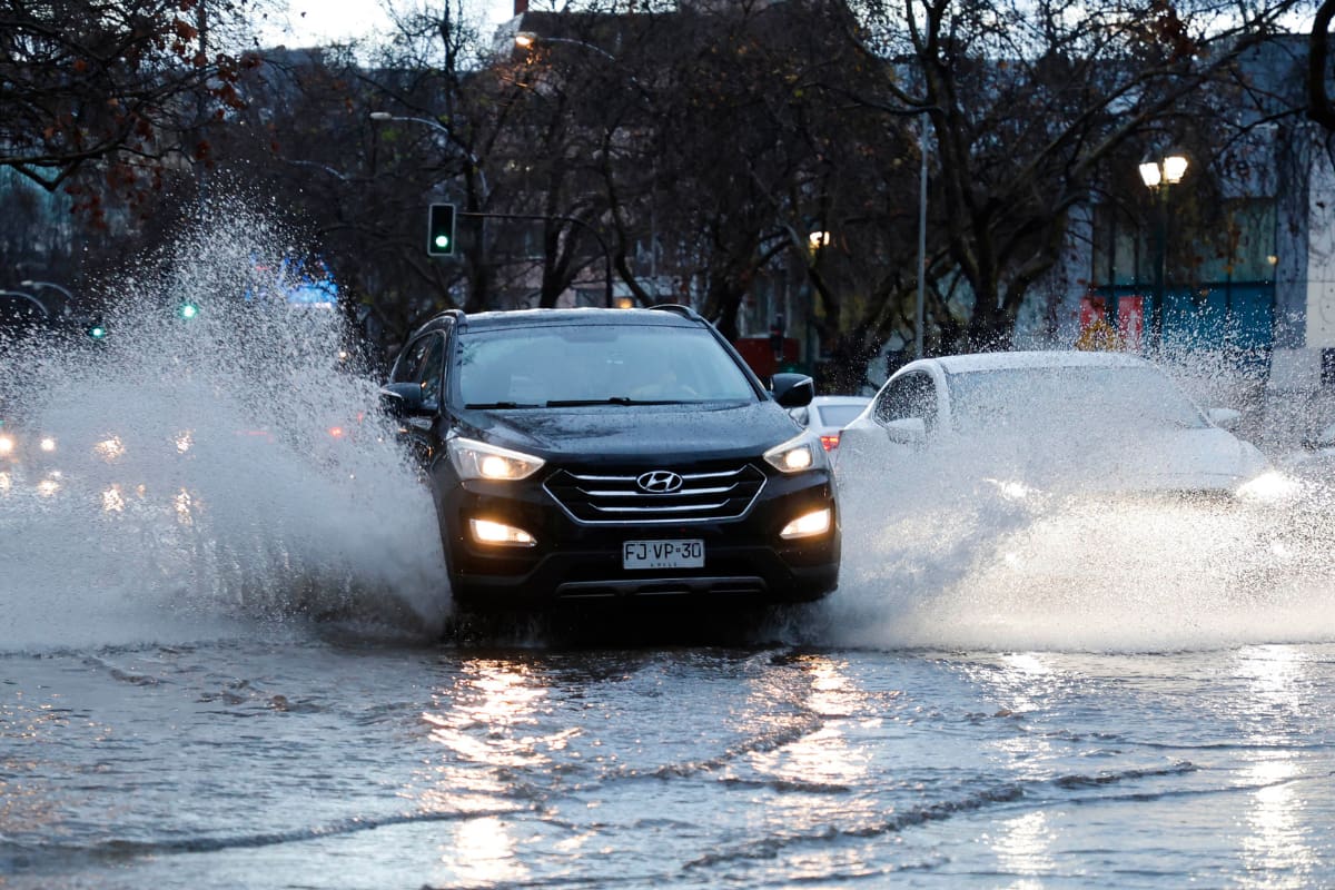 Las precipitaciones comenzarán a caer a contar de la tarde de este domingo en la zona sur de Chile. Créditos: Sebastian Cisternas/Aton Chile.