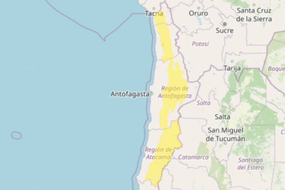 Las precipitaciones podrían durar hasta la noche del miércoles en la zona afectada. Créditos: DMC.