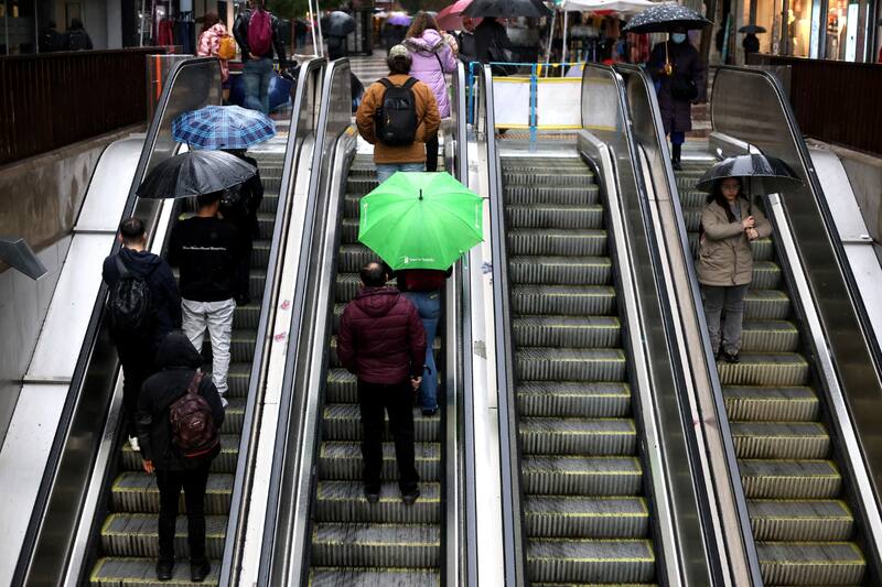 Se estima que caerán dos pulsos de precipitaciones durante este fin de semana.