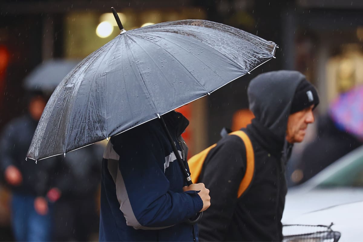 Se espera que las precipitaciones regresen para la tarde del domingo con un total de 4,7 mm. Foto: Aton.