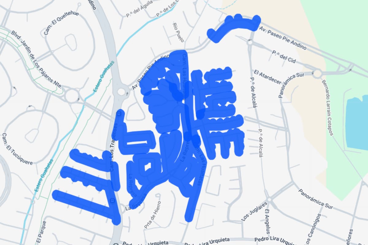 Por tres horas se extenderá la interrupción en este sector de la comuna el corte de luz. Créditos: Enel.