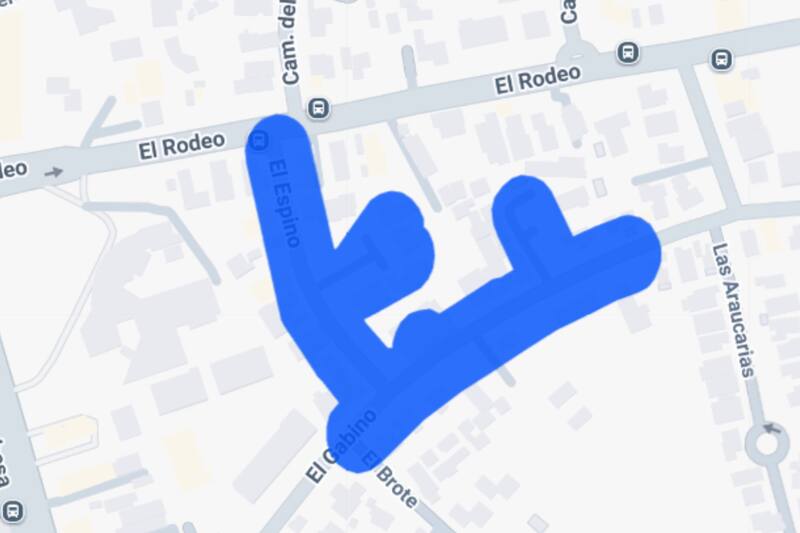 Los cortes van a comenzar a las 10:00 horas en el sector.
Créditos: Enel.