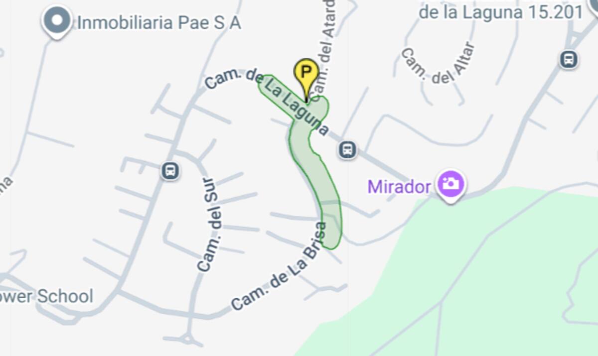 Esta zona se verá afectada hasta la madrugada del miércoles 1 de abril. Foto: Aguas Andinas.