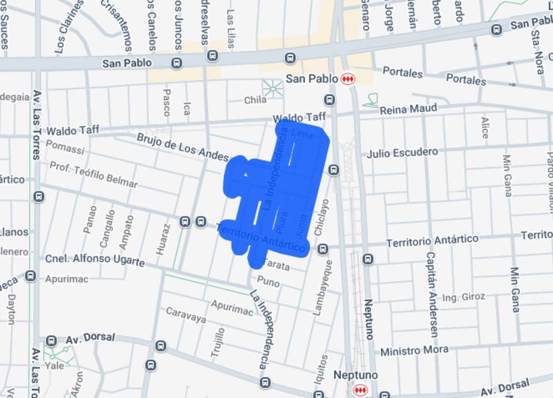 Este sector tendrá corte de luz programado.