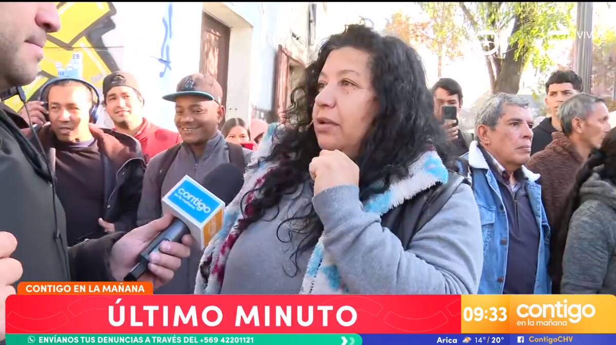 Locataria del Barrio Meiggs acusó a Julio césar Rodríguez de ser drogadicto.