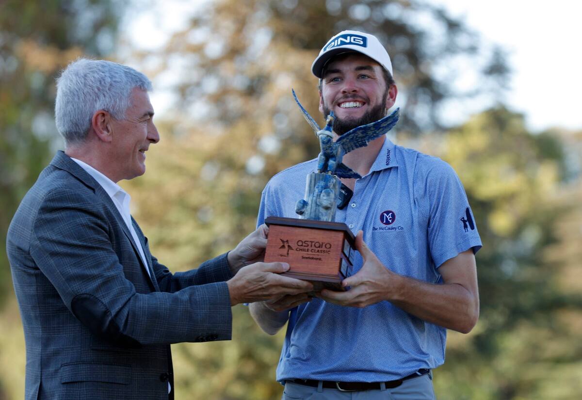 Logan McAllister, campeón de la edición 2025 del Chile Classic. Foto: Prensa Chile Classic