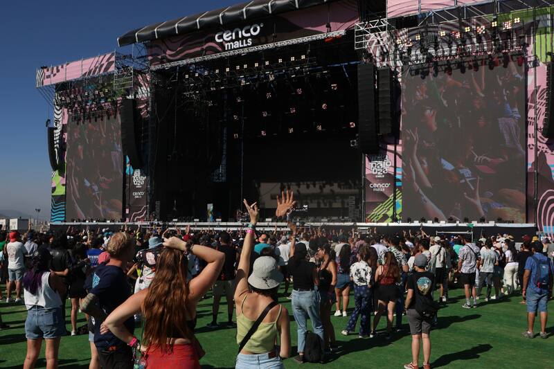 El festival se llevará a cabo en el Parque Bicentenario de Cerrilos los días 21, 22 y 23 de marzo. Créditos: Aton Chile.