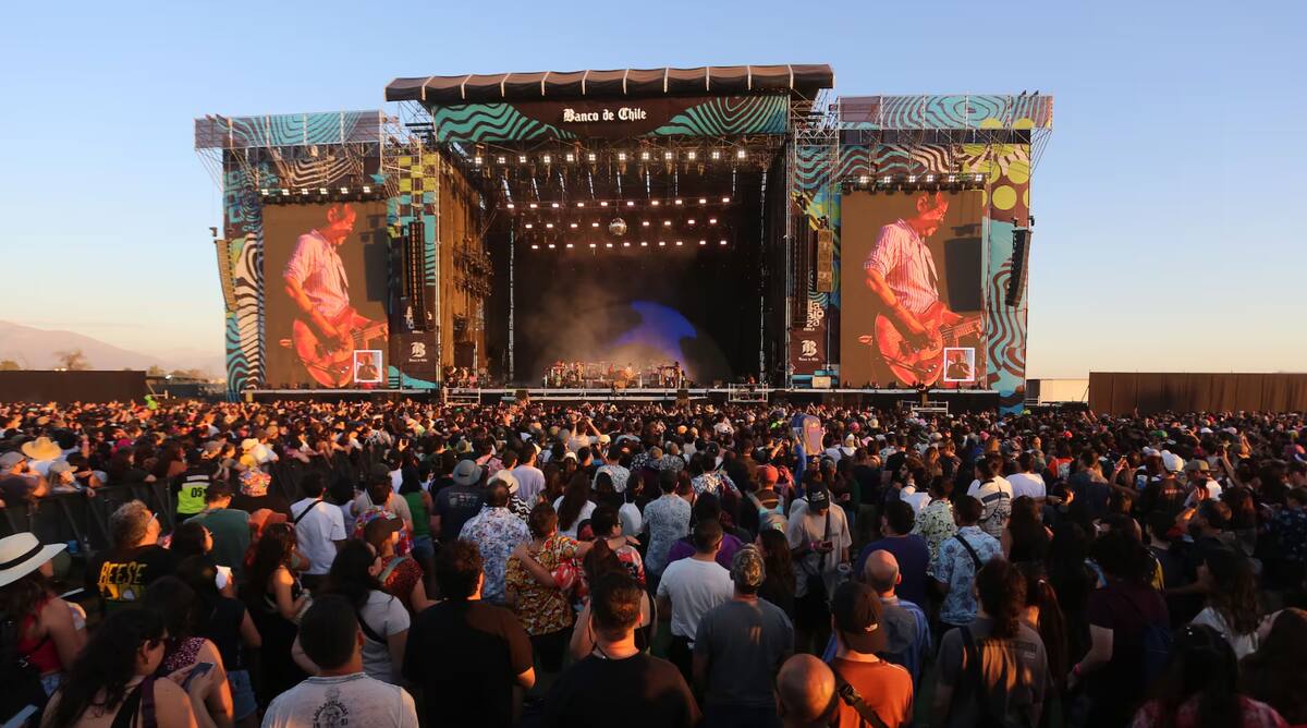 El festival se realizará el 21, 22 y 23 de marzo en el Parque Bicentenario de Cerrillos. Créditos: Aton Chile.