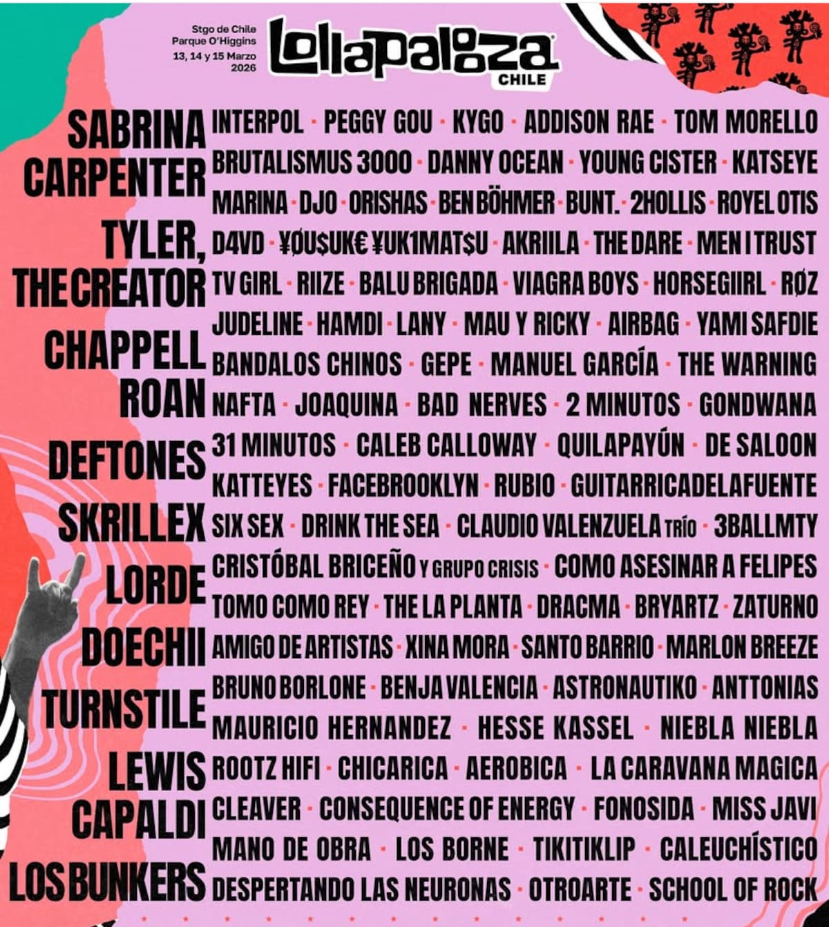 El festival reveló su lineup.