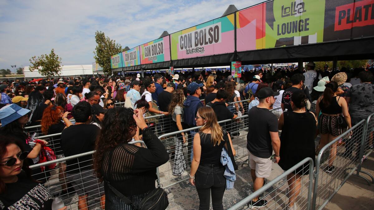 Estos son los objetos prohibidos y permitidos para quienes asistan al Lollapalooza Chile 2026