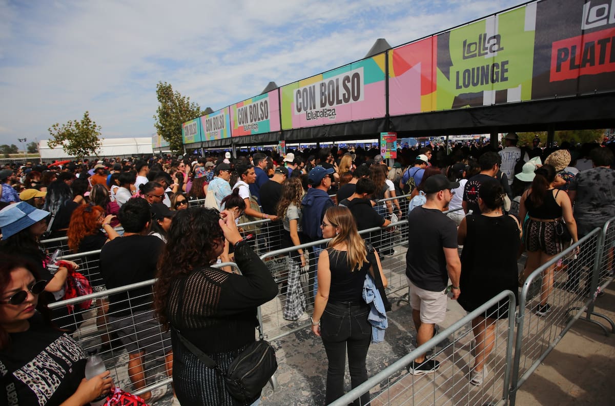Estos son los objetos prohibidos y permitidos para quienes asistan al Lollapalooza Chile 2026