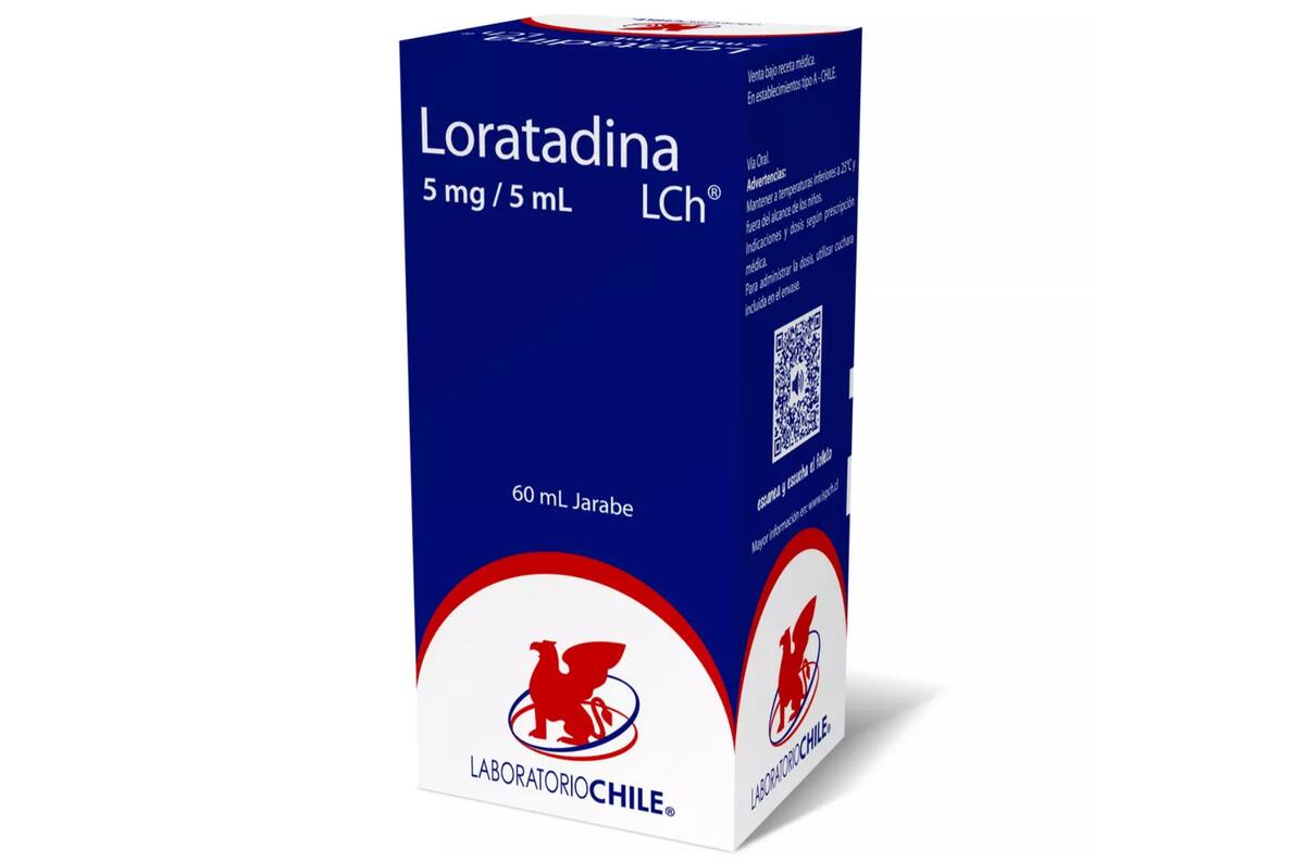 ISP ordena retirar del mercado lotes de loratadina en jarabe: el preocupante motivo de la medida