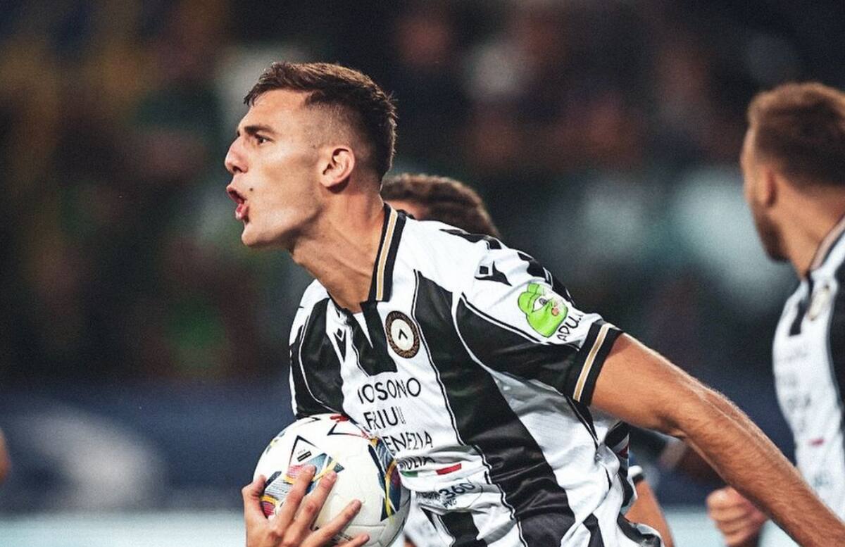 Uno de los goleadores del Udinese.