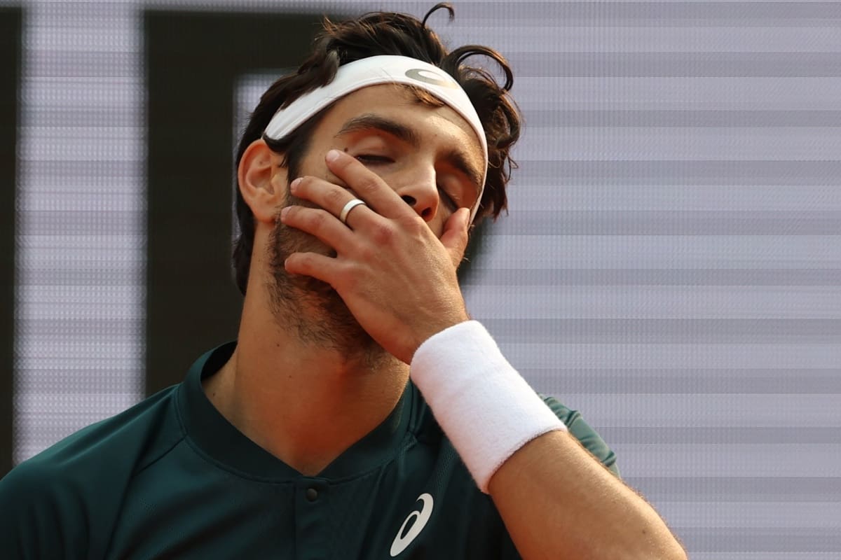 Lorenzo Musetti en Roland Garros. EFE