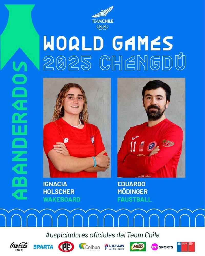 Representarán a Chile en los World Games 2025.