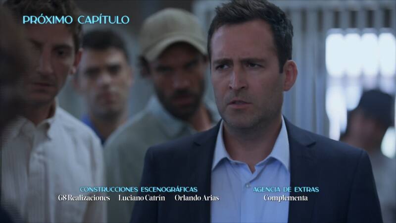 Este es Tomás momento antes de ser golpeado por Alexandra.