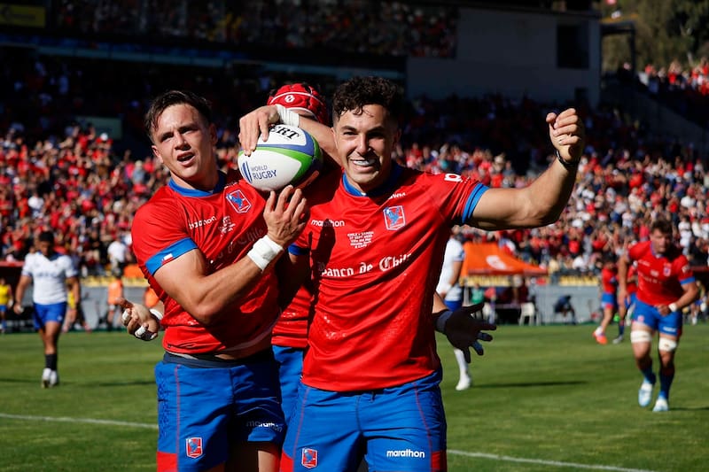 la Selección Chilena de Rugby clasificó por segunda vez al Mundial. Agencia Aton