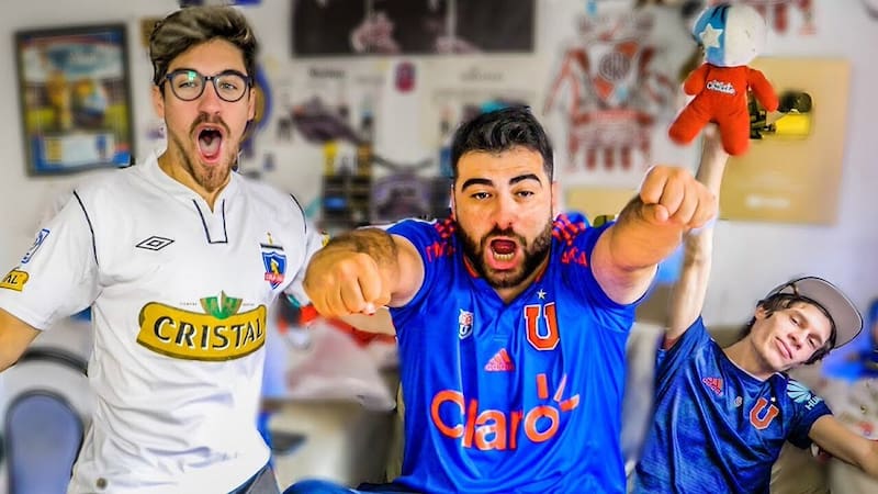 Una parte del grupo es de la U y otra de Colo Colo.