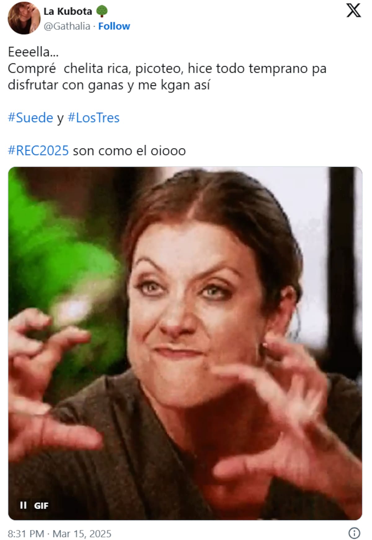 que el show de la banda británica en REC 2025 no fuera transmitida por streaming.