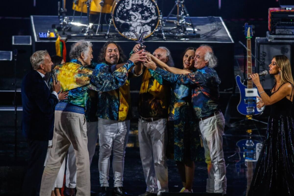 Obtuvieron gaviota de platino en el Festival de Viña 2023.