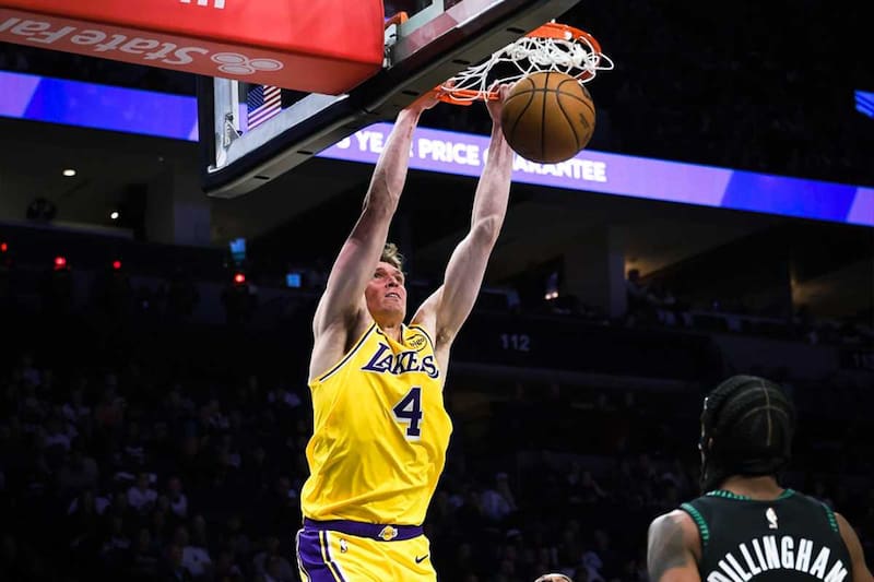 Son parte de la nueva transmisión de la NBA. Foto: @lakers