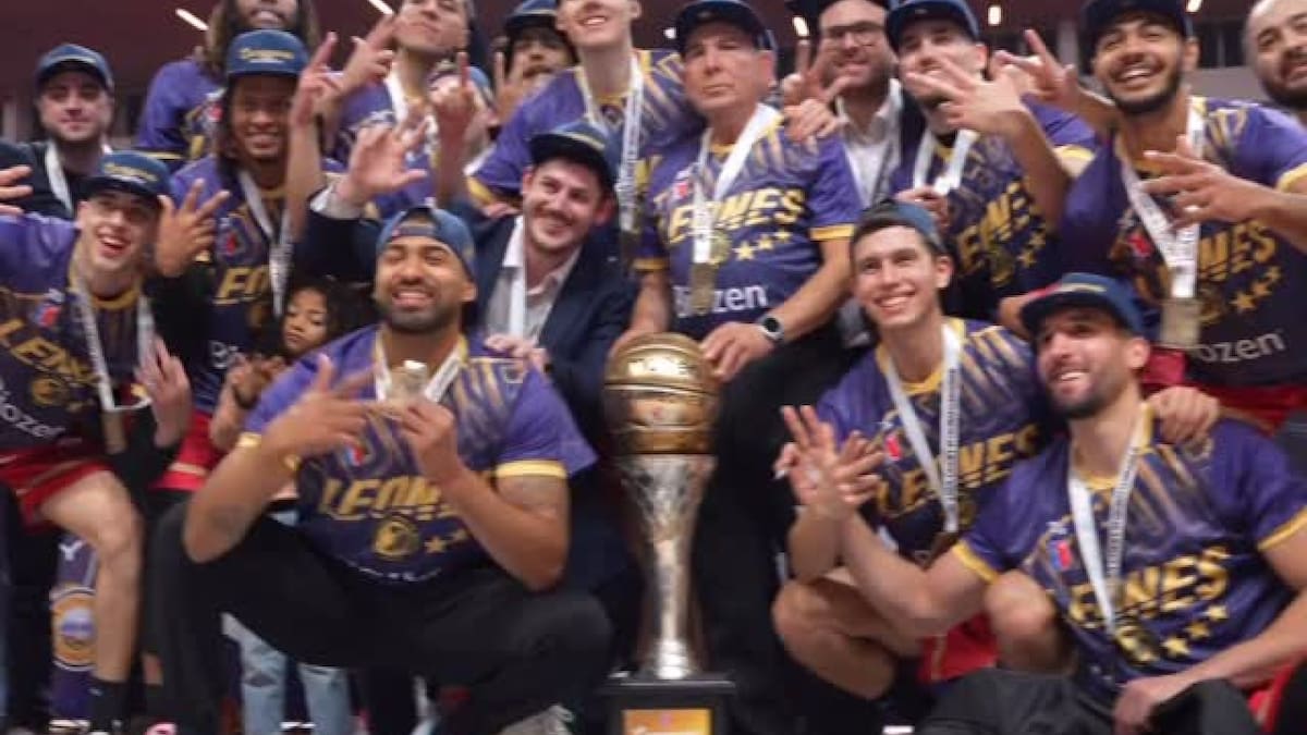 Los Leones siguen haciendo historia: así quedó el palmarés de la Liga Nacional de Básquetbol tras su nuevo título