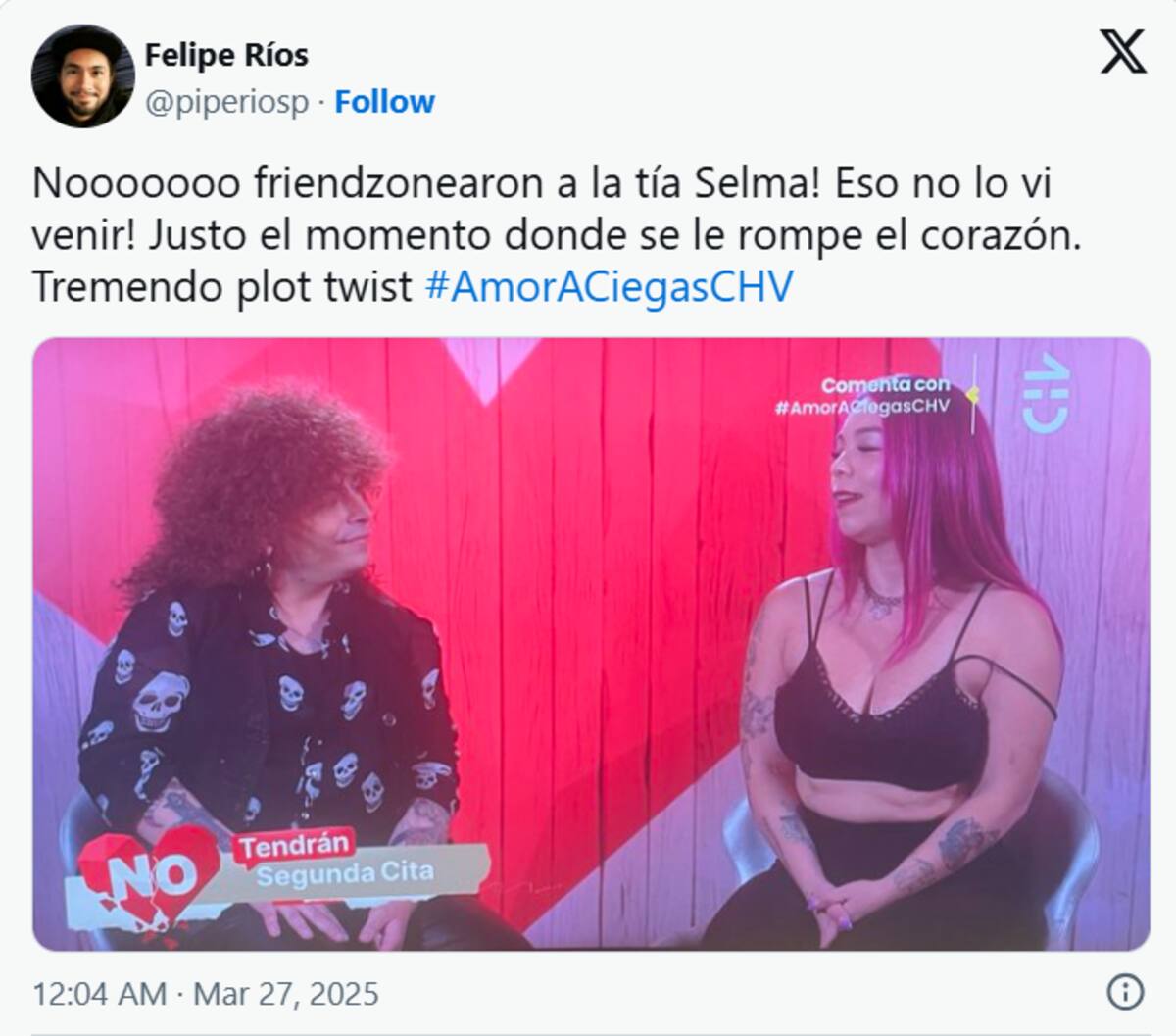 Créditos: X