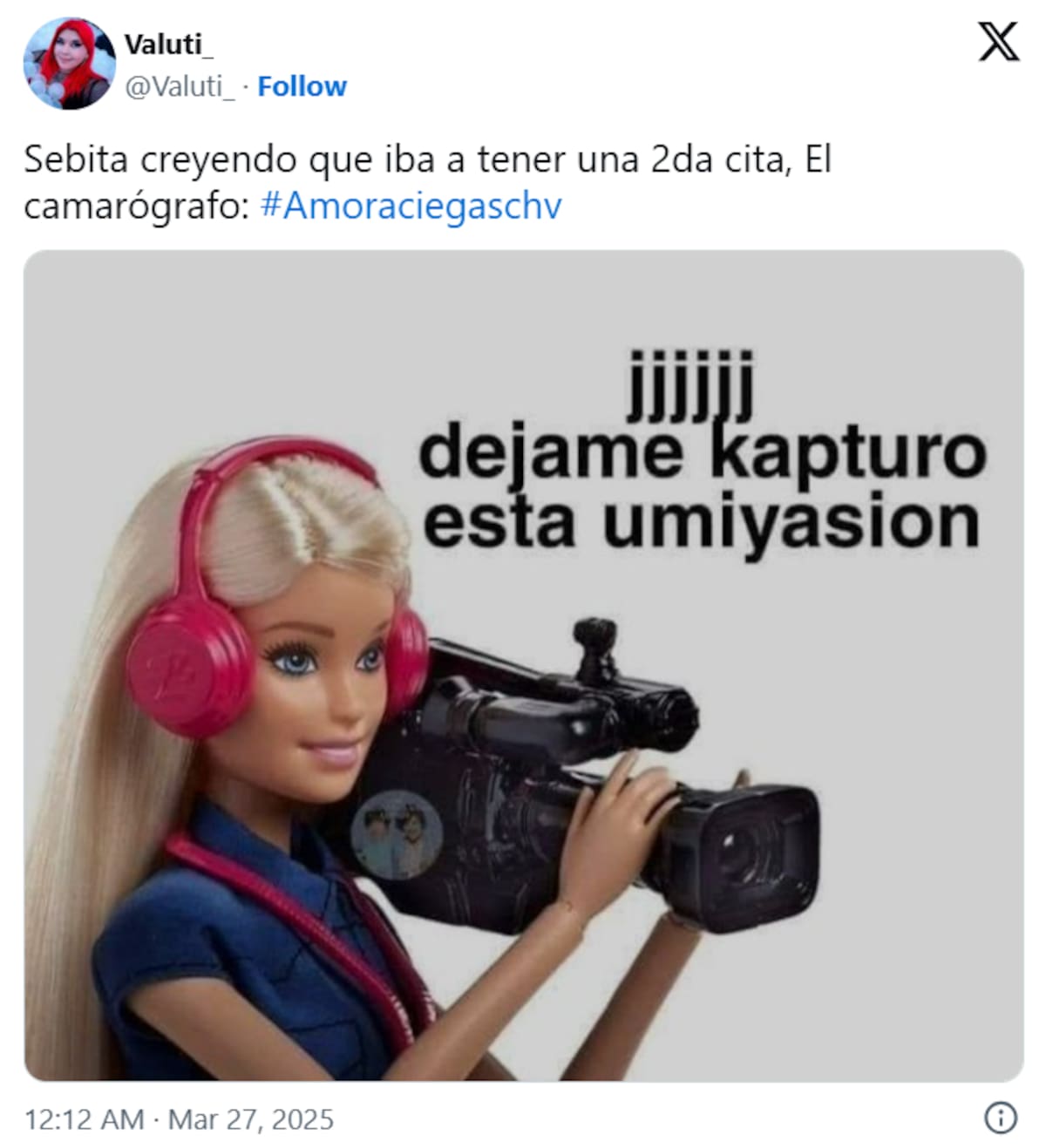 Créditos: X