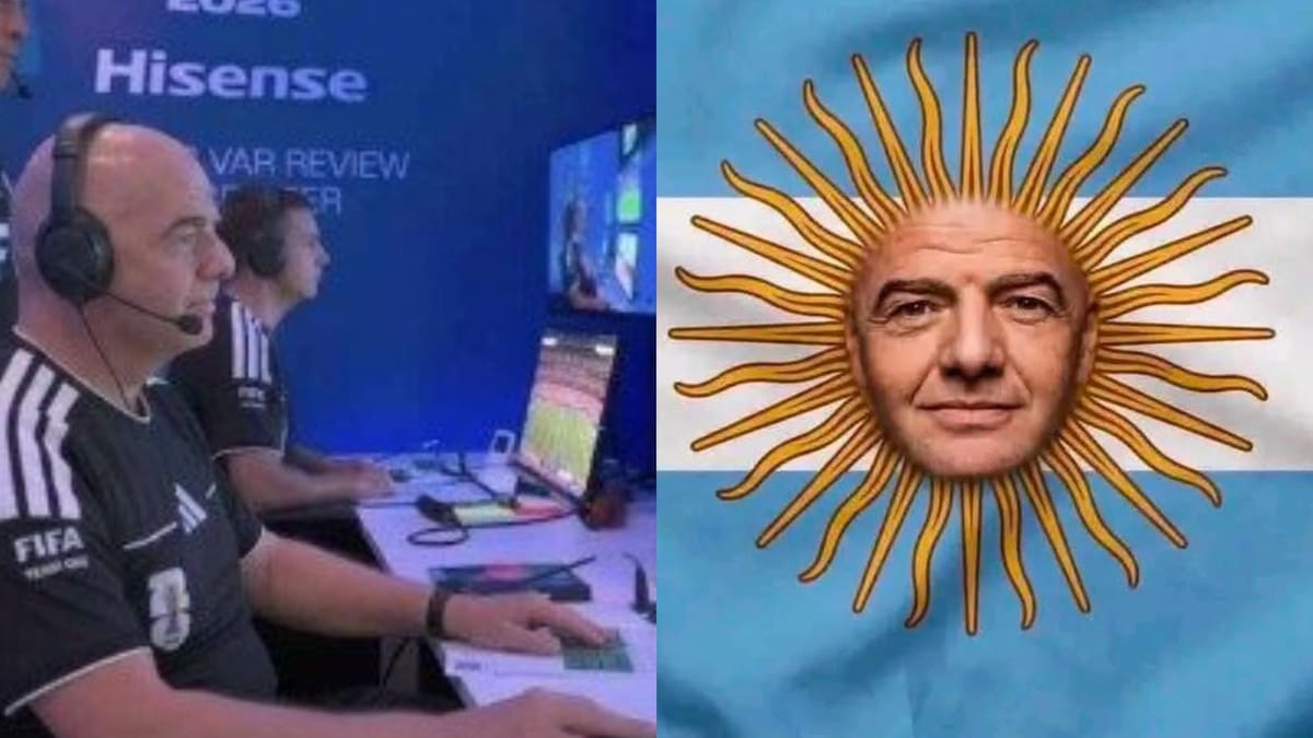 Con Infantino como protagonista: los memes que dejó la remontada de Argentina sobre Egipto