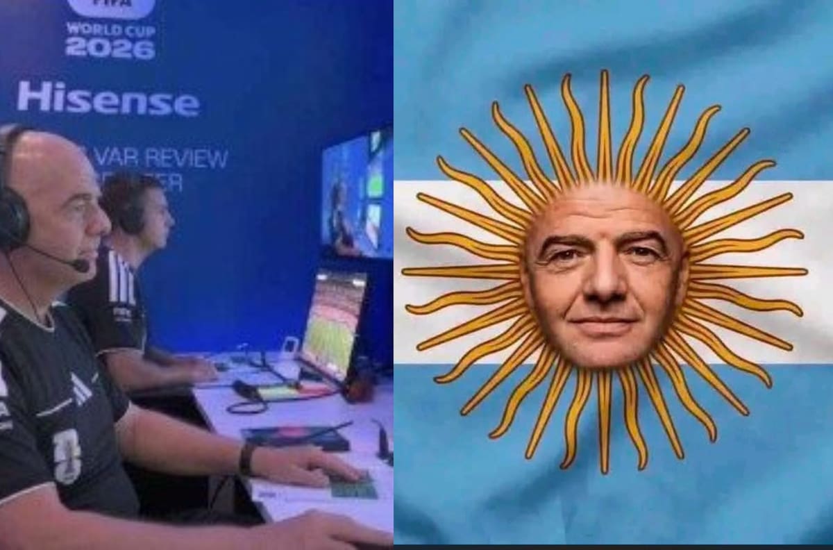Con Infantino como protagonista: los memes que dejó la remontada de Argentina sobre Egipto