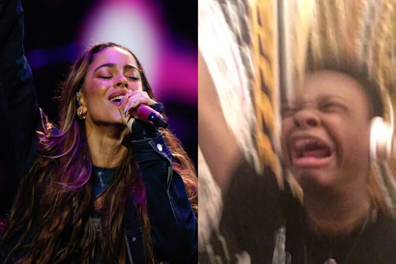 Así fue el show de Tini en Viña 2023. Créditos: ATON