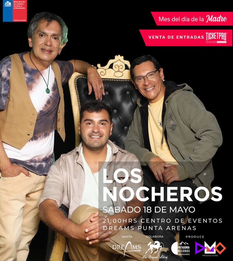 los detalles de sus conciertos en el sur de Chile