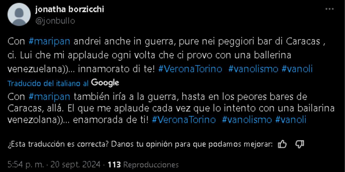 Los positivos comentarios que dejó el debut de Maripán en el Torino.