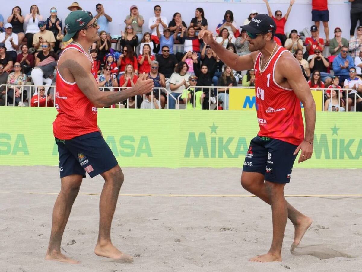 el set de oro para darle el cupo olímpico al Team Chile. (Foto: @TeamChile)