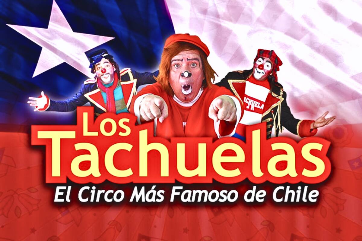 El reconocido circo se transforma en el panorama imperdible de las vacaciones de invierno de Santiago. Foto: Los Tachuelas.