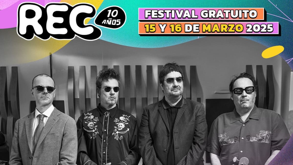 ¿A qué hora se presentarán Los Tres en el Festival REC 2025 y cómo verlo GRATIS vía streaming?