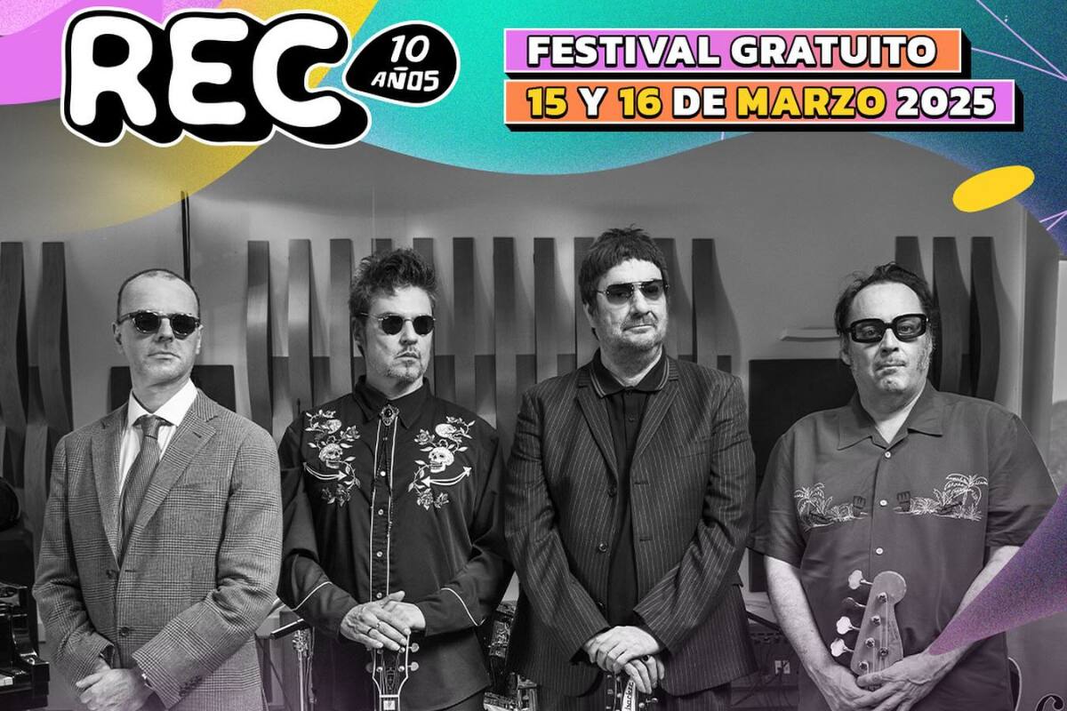 La banda penquista se presentará este 15 de marzo en el Festival REC 2025.
