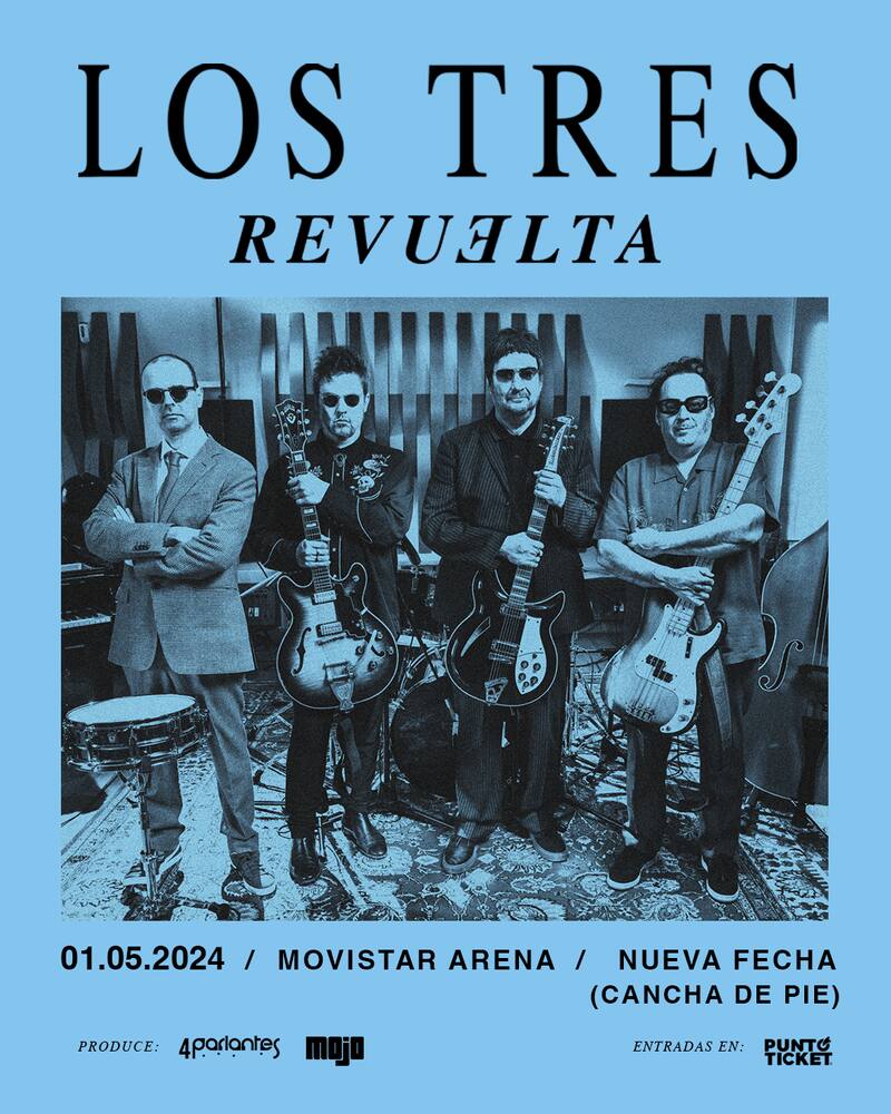 Los Tres en Movistar Arena, cuarta fecha.