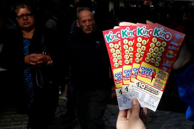 La Lotería de Concepción sortea conocidos juegos de azar como el Kino.