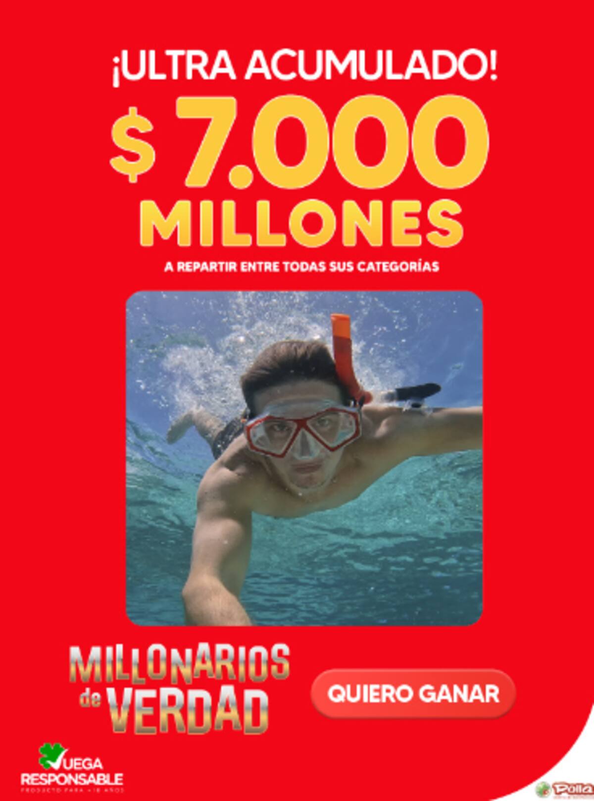 Este es el millonario pozo que repartirá el sorteo 4998 de este jueves.