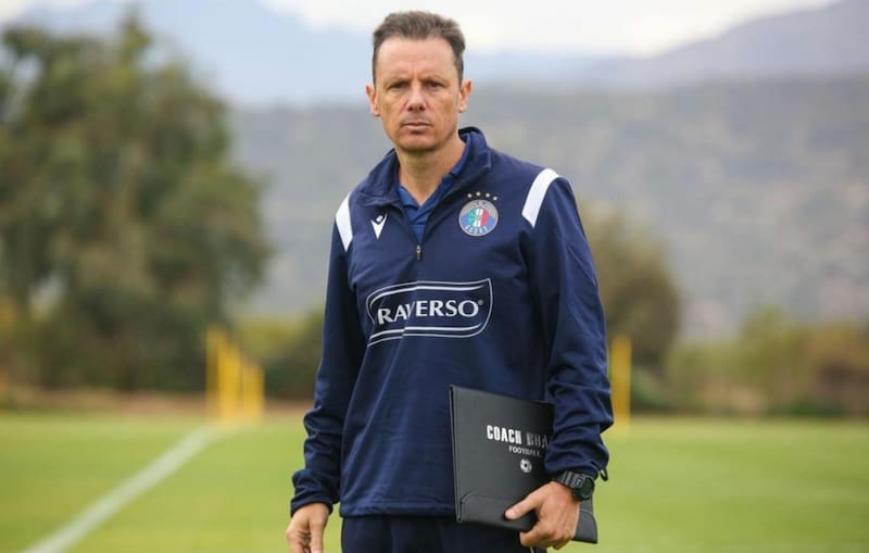 Luca Marcogiuseppe, entrenador de Audax Italiano.
